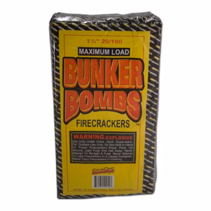 20/100 Bunker Bomb Firecrackers